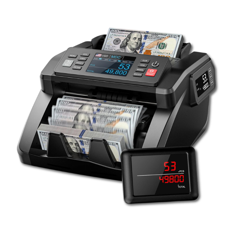 เครื่องนับเงินและตรวจจับธนบัตรปลอม EASYPRINT รุ่น ES-700